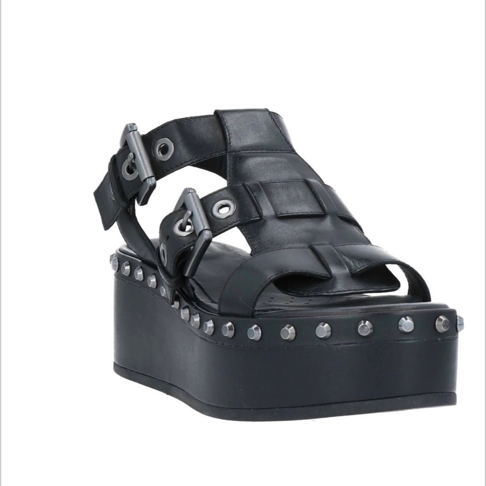 Geox Shakima studded platform sandal